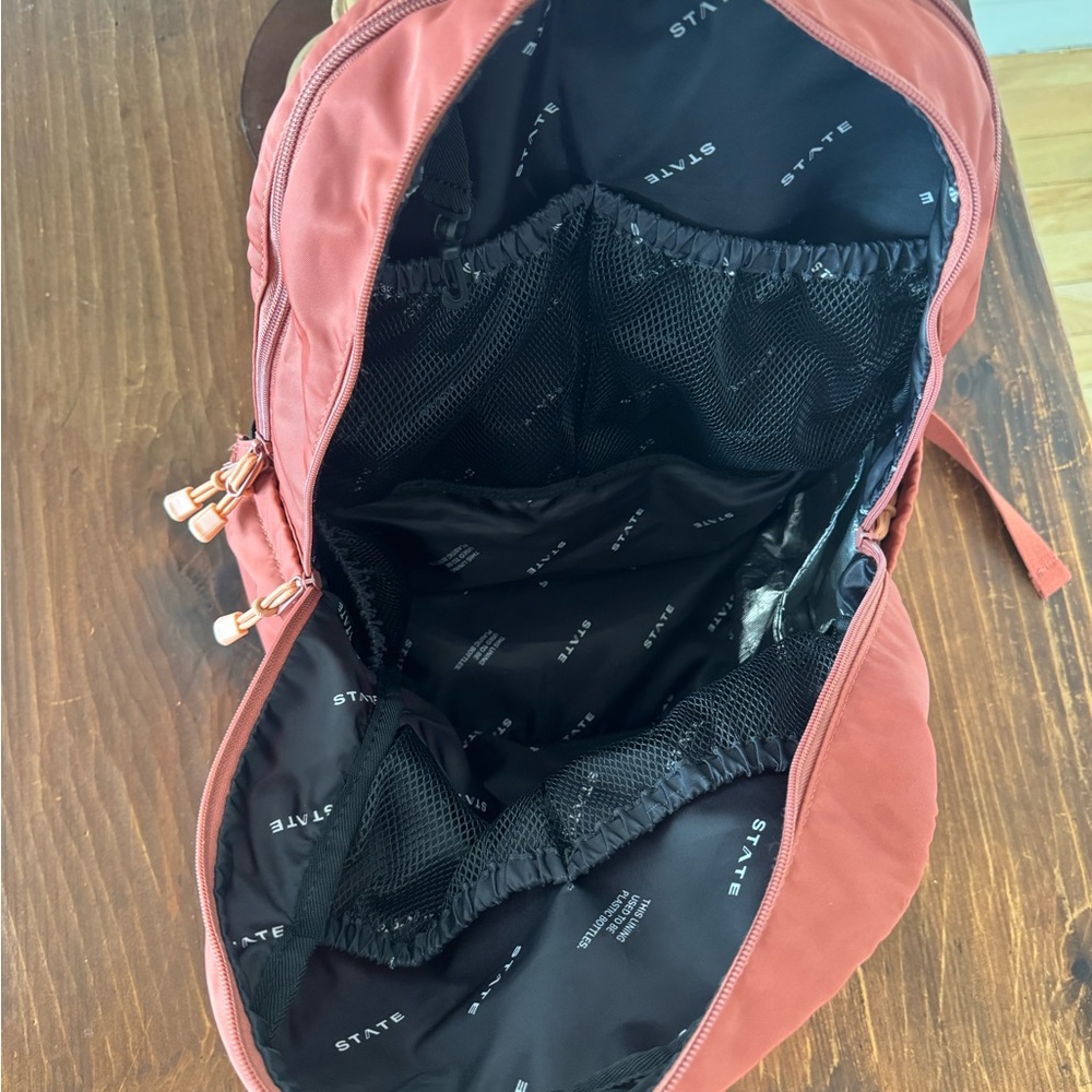 State Lorimer Diaper Backpack Sienna - image 6
